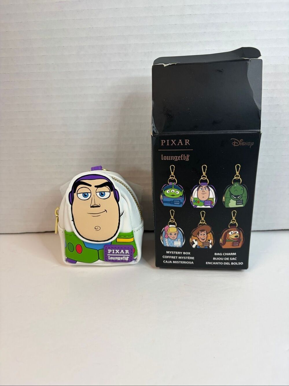 Loungefly Pixar Toy Story Buzz Lightyear Mystery Box Bag Charm